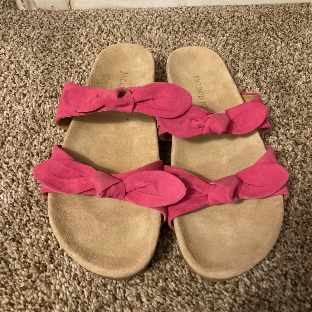 Pink sandals
